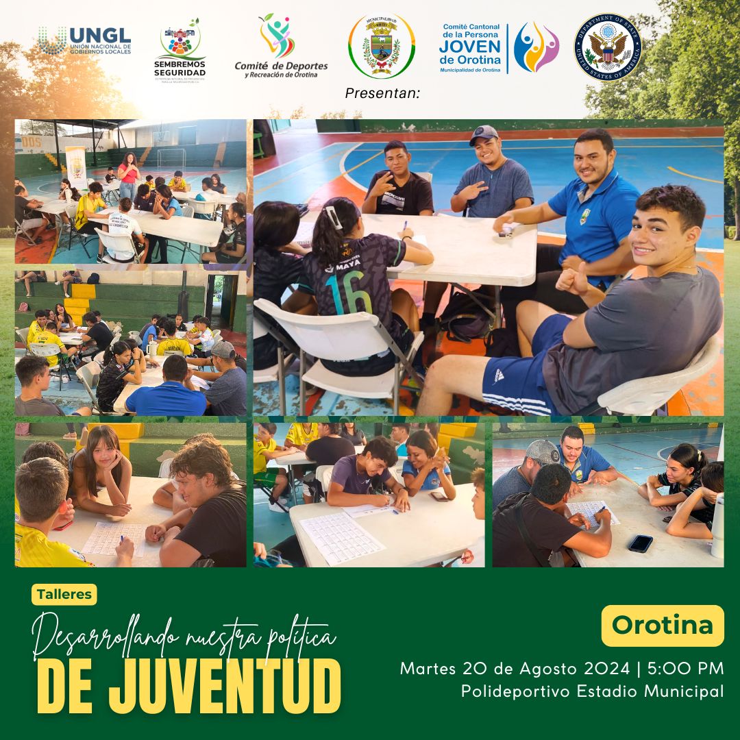 Talleres Política de Juventud